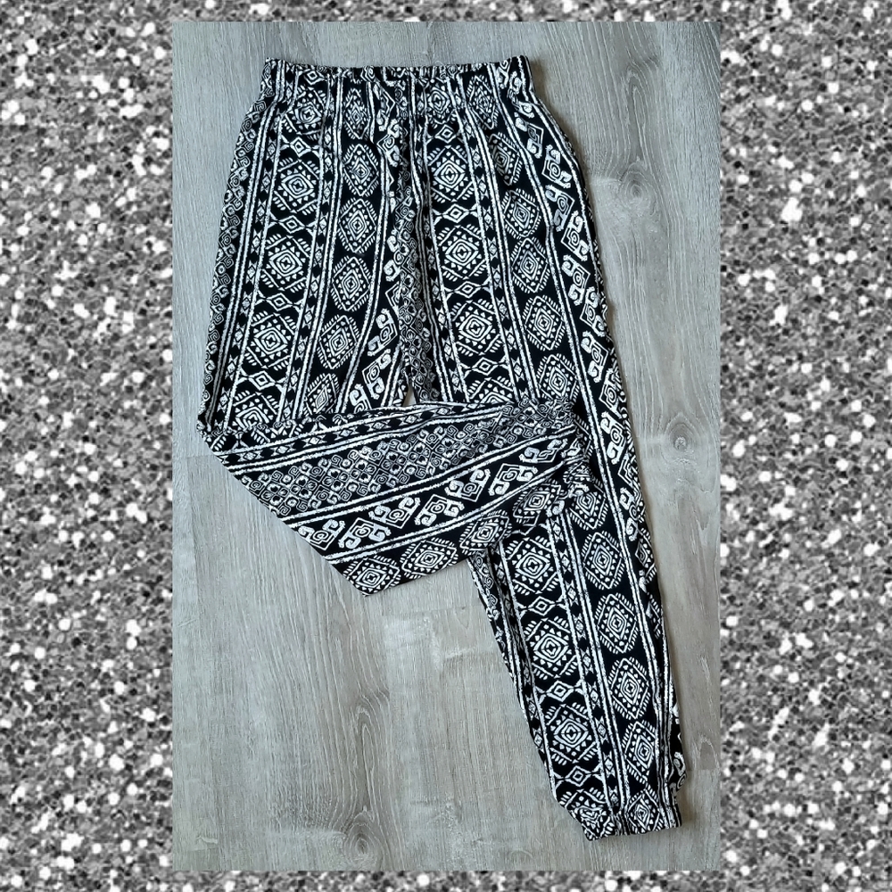 Printed Joggers